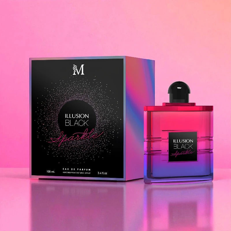 EAU DE PARFUM FEMME - ILLUSION BLACK SPARKLE - 100 ML