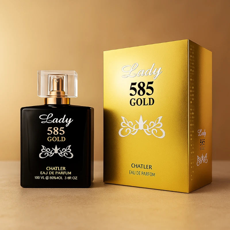 EAU DE TOILETTE FEMME - LADY 585 GOLD - 100 ML